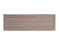 HAY - Stripes and Stripes Wool Rug 200x60 Cream