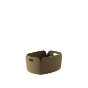 Muuto - Restore Basket Brown Green