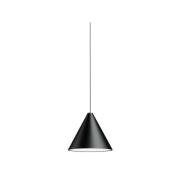 Flos - String Light Cone 12m Sort Soft Touch Dim