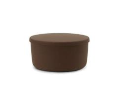 Normann Copenhagen - Hide Storage Pouf Large Brown