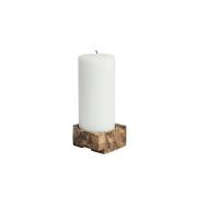 Woud - Jeu de dés 3 Candle Holder Brown Marble