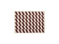 HAY - Shift Kelim Rug 140x200 Burgundy