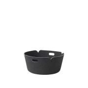 Muuto - Restore Round Basket Black Melange