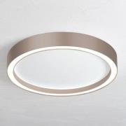 Bopp Aura LED-loftslampe Ø 55 cm hvid/taupe