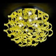 Strålende loftlampe YELLOW 70 cm Ø