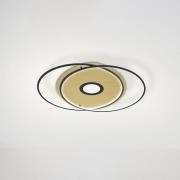 Paul Neuhaus Q-AMIRA LED-loftlampe oval, sort