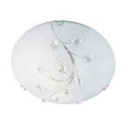 Flush Flower loftlampe af glas, Ø 40 cm