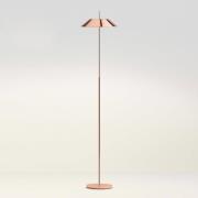 Vibia Mayfair - LED-gulvlampe, blank kobber