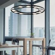 Maytoni Fad LED-hængelampe, drejelige skærme Ø80cm