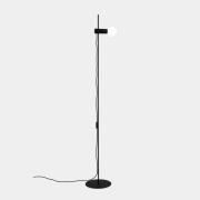 LEDS-C4 Nude Single gulvlampe E27 sort