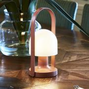 MARSET FollowMe LED-bordlampe, batteri, terracotta