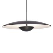 MARSET Ginger LED-pendel triac Ø42cm wenge/hvid