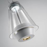 Prandina Shuttle LED-bordlampe IP44 hvid