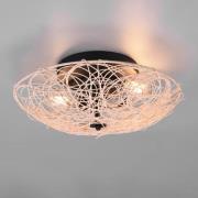 Lovis loftlampe af flettet rattan, Ø 40 cm