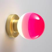MARSET LED-væglampe Dipping Light A2, rosa/guld