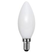 LED-kertepære E14 2.700 K, opal, Ra90 4,7 W