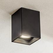 Loftspot downlight firkantet sort, bredde 11,5 cm