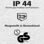 Udendørs væglampe Legendo, stål