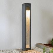 LED-pullertlampe Amelia med basalt, 70 cm