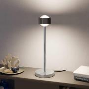 Puk! 80 Eye Table LED, matte linser, brun/krom