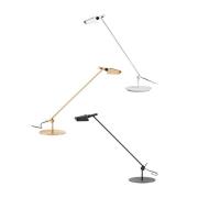 LED-bordlampe Tema, justerbar, guld