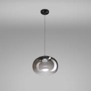 Stilnovo La Mariée hængelampe røggrå/sort