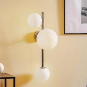 Væglampe Dione, 3 lyskilder, krom