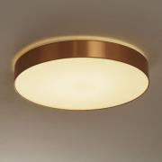 Loftlampe Aurelia dæmpbar guldfarvet 60 cm