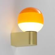 MARSET Dipping Light A1 LED-væglampe, orange/guld