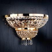 SHERATON væglampe forgyldt med 24 karat