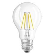 OSRAM LED-pære E27 4W filament 4.000K, klar