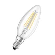 OSRAM Classic LED-kerte E14 2,9W 2.700 K klar dimm