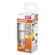 OSRAM LED-pære Star Stick E14 9,5W varmhvid