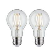 Paulmann E27 5 W 2.700 K LED-pære filament 2 stk