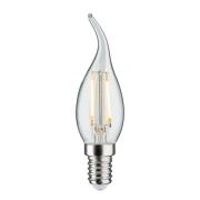 LED stearinlyspære E14 2,8W 2.700K Windblast Filament