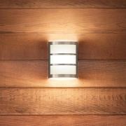 Philips Python udendørs LED-væglampe i stål