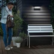 Philips myGarden Bustan væglampe, sensor 4.000 K