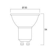 Sylvania LED-reflektor GU10 2,2W 4.000 K 350lm dim