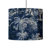 EBB & FLOW Palms Indigo 30 cm, kabel drejet/sølv