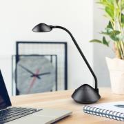 LED-bordlampe MAULarc med fleksibel arm sort