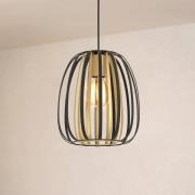Encinitos pendel, sort/messing, Ø 25,5 cm