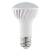 LED-pære, reflektor, E27, R63, 4,4 W, 3.000 K, mat