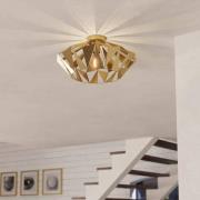 EGLO Carlton loftlampe, guld