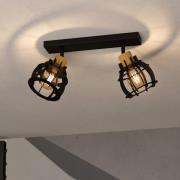 Stillington 1 loftlampe, 2 lyskilder