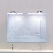 Megatron il Nostro LED-spejllampe med klemme, krom