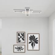 LED-loftlampe Bantry, tre rektangler, CCT, RGB