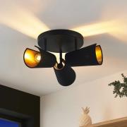 Lindby Zylindro loftlampe, rund, 3 lyskilder