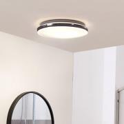Lindby LED-loftlampe Comora, Ø 35 cm, hvid, IP44, 3000K