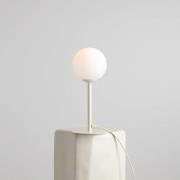 Joel bordlampe, opal/creme, 1 lyskilde