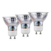 Müller Licht LED-reflektor GU10 4,5W 827 klar 3-p